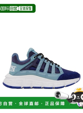 香港直邮Versace Trigreca 徽标低帮运动鞋 DSU80941A049846U920