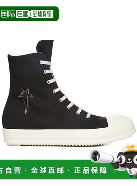 香港直邮Rick Owens Drkshdw 系带高帮休闲鞋 DU02D2800DOEM9