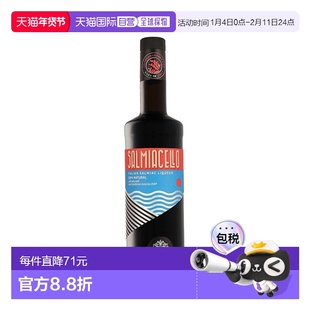 欧洲直邮Caffo Salmiacello 卡福盐渍甘草利口酒 700ml 25%