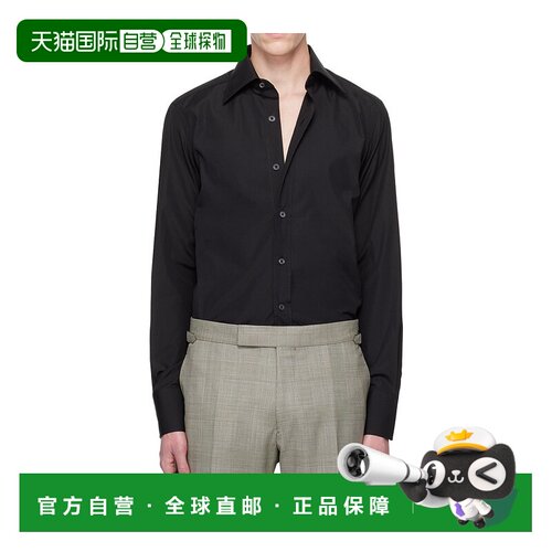 香港直邮Tom Ford Poplin Slim Fit 衬衫 HSBC01C【付后1h可退】