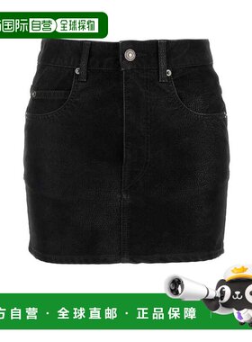 1h可退 香港直邮ISABEL MARANT 女士 KIMMY 迷你半身裙 JU0363FAC