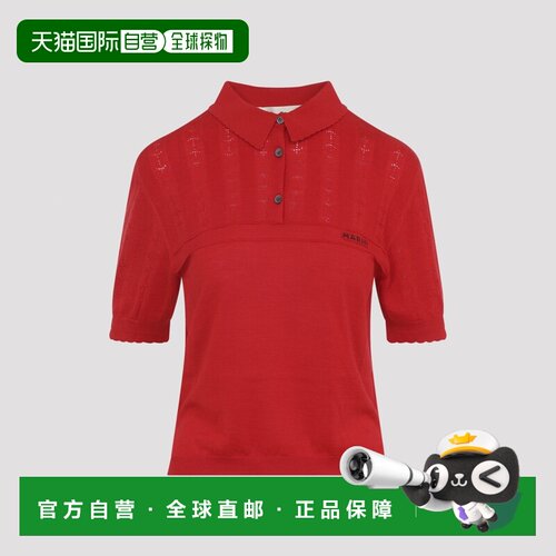 香港直邮MARNI 女士POLO衫 POMD0067EQUFZ63400R63 支付后1h可退