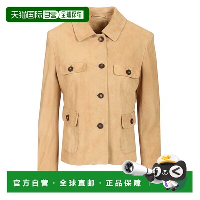 香港直邮TAGLIATORE 女士夹克皮衣 GEORGIACHE2601AVORIO SS2026