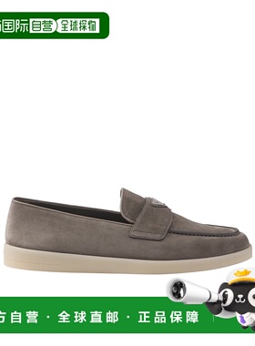 香港直邮Prada 徽标细节乐福鞋男鞋 2DG124103FG000