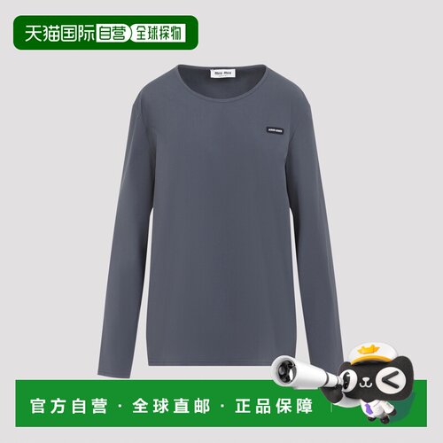 香港直邮MIU MIU 女士T恤 MT2283SOOO6472F063H A【付后1h可退】