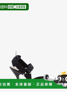 欧洲直邮芬迪(FENDI) COLIBRÌ运动跟鞋羊皮裸色高跟鞋