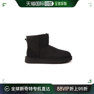 黑色及踝雪地靴子 香港直邮Ugg 女士 1016222WMINICLAS