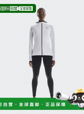 自营欧洲直邮On/昂跑 Climate系列女士白色再生聚酯纤维反光细节