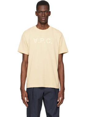 香港直邮A.P.C. 男士 黄色 Standard Grand VPC T恤 COHMBM26384J