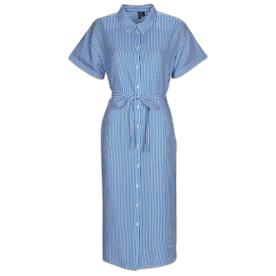 欧洲直邮Vero Moda 女士 VMBUMPY SS CALF SHIRT DRESS NOOS 长连
