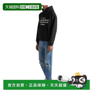 香港直發(fā)CELINE思琳男士 2N589269P 潮流時尚 藍色九分仿舊牛仔褲