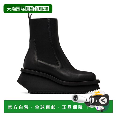 1h可退 Rick Owens 后拉环切尔西靴 RU01F2808LGG
