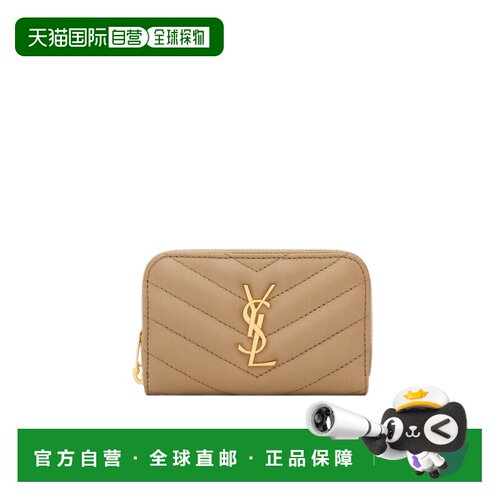 香港直邮Saint Laurent CASSANDRE 小羊皮零钱包 804479AAA44