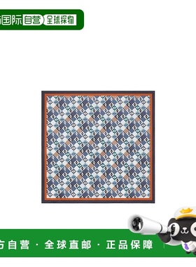 香港直邮Fendi 图案丝巾 FXT155AUMD围巾