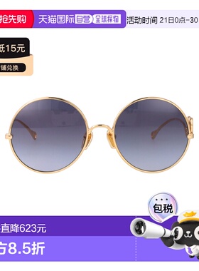 香港直邮Chloe 蔻依 女士 CH0372S 004 56/19/140 金色紫色太阳眼