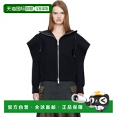 香港直邮Sacai Sweat 女士 1h可退 黑色 Sponge 连帽衫 2608345