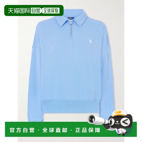 美国直邮Polo Ralph Lauren Polo 拉夫 劳伦 女士 刺绣棉混纺半拉