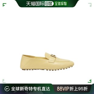 香港直邮FENDI FF标识乐福鞋 Women 24SS