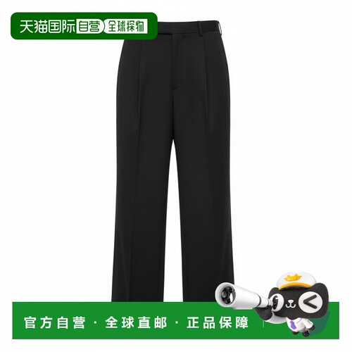 1h可退 香港直邮CELINE 男士休闲裤 RP0D6701T38NO SS2026 黑色 L
