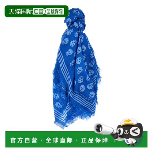 1h可退 香港直邮ALEXANDER MCQUEEN 女士围巾 5909343222Q4369 SS