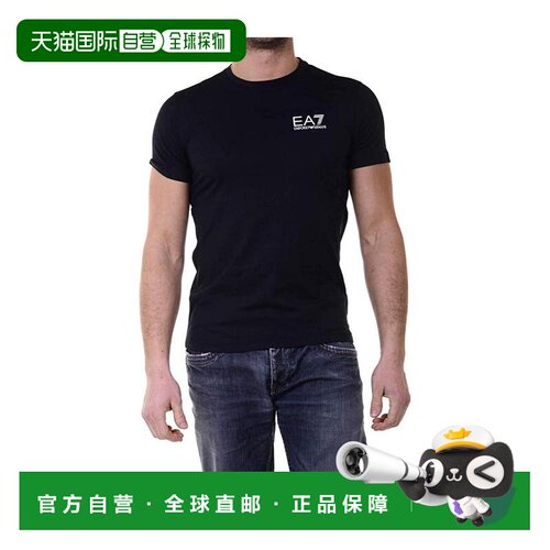 香港直邮EA7 Emporio Armani 圆领T恤男装短袖阿玛尼 6XPT51PJ02Z