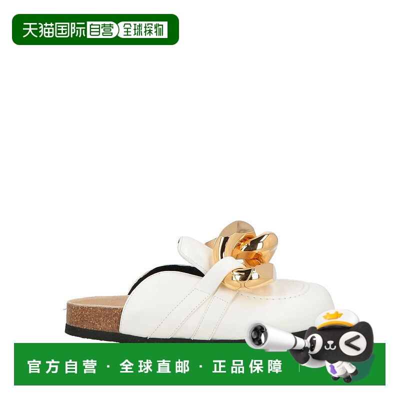 香港直邮J.W. Anderson 女士 Mules 木屐 BEIGE 米色时尚舒适厚底