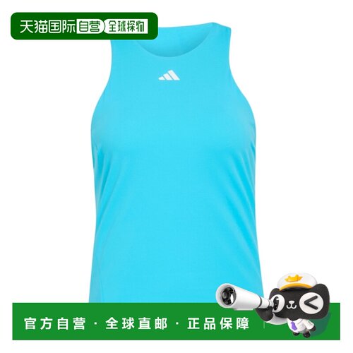 1h可退 香港直邮ADIDAS 女士运动背心 KE8865 SS2026 蓝色 TENNIS