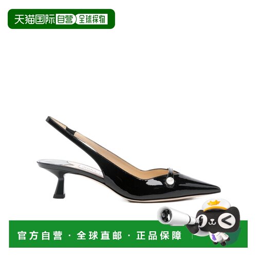 1h可退 香港直邮Jimmy Choo 尖头高跟凉鞋 AMITA45PAT女鞋