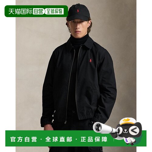 自营欧洲直邮Ralph Lauren拉夫劳伦 Bayport男士黑色棉质 पॉपलिन