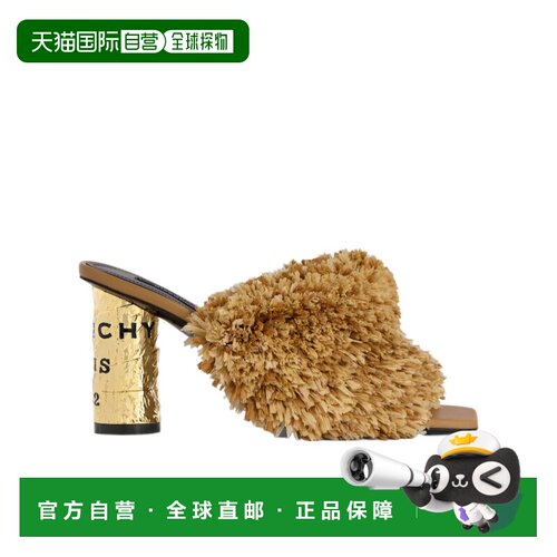 香港直邮GIVENCHY 女士凉鞋 BE30AFE2JD101 SS2026 棕色 露趾高跟