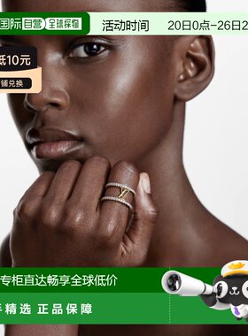 自营1h可退 LV/路易威登 女士金色金属戒指新款