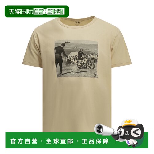 欧洲直邮RALPH LAUREN 男士T恤 782P14580001PAPE【付后1h可退】