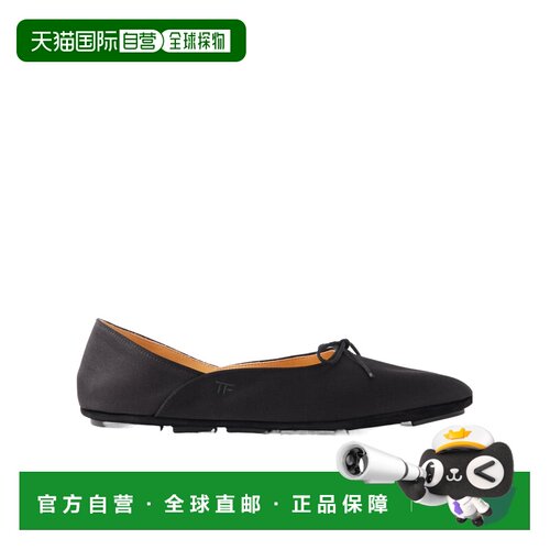 1h可退 香港直邮TOM FORD 女士芭蕾乐福鞋 W3841TSA001NNAABLACK