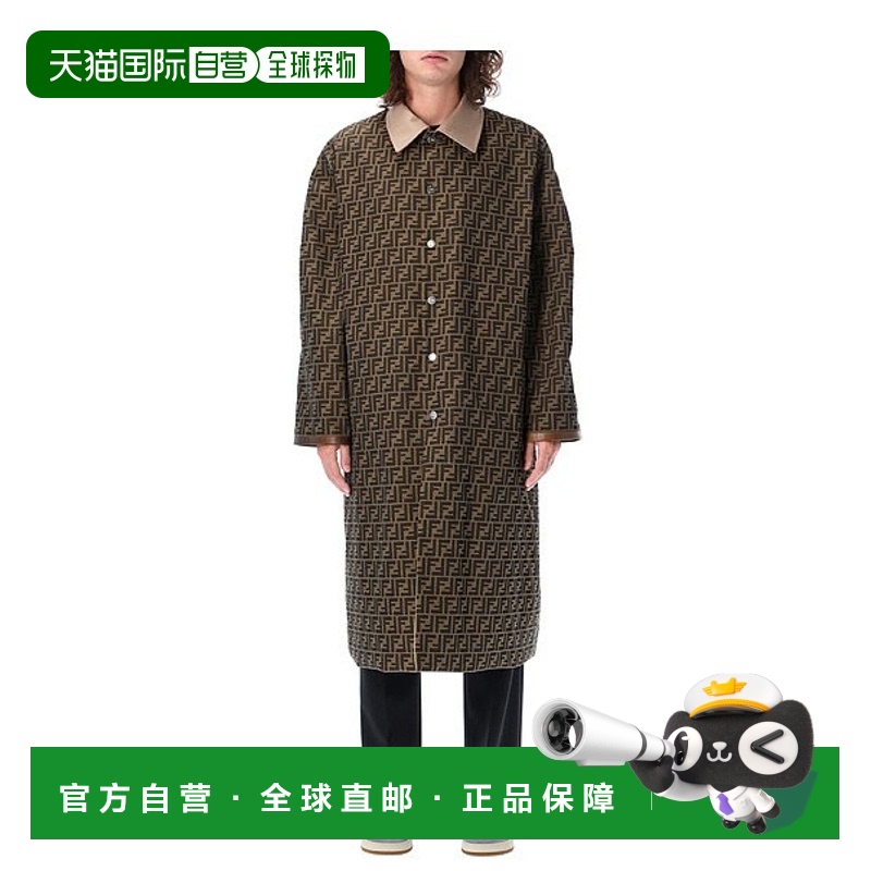 1h可退 欧洲直邮FENDI芬迪 女士大衣 FF0741APNGF1M2L