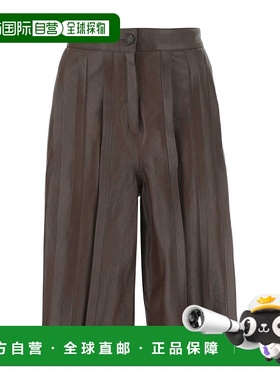 香港直邮Golden Goose Deluxe Brand 休闲皮短裤 GWP01197.P00086