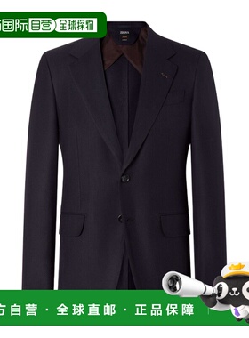 1h可退 香港直邮Z ZEGNA 男士西服 237510A210C2N0 SS2026 黑色 1