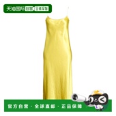 舒适时尚 1h可退 吊带连衣裙 yellow黄色 香港直邮VINCE 女士