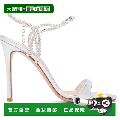 香港直邮Gianvito Rossi 吉安维托 罗西 女士 银色 Eternity 凉鞋