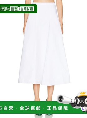 1h可退 香港直邮Jacquemus 女士 La Jupe 三角形中长裙 25HSKW006