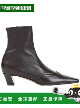 香港直邮Khaite 方头短筒靴 F1068836