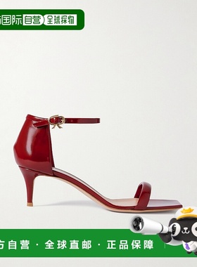 1h可退 香港直邮Gianvito Rossi 吉安维托 罗西 女士 Rhys 55 漆