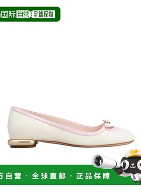香港直邮Roger Vivier Viv' Podium亮皮芭蕾舞鞋 RVW72738040D1P