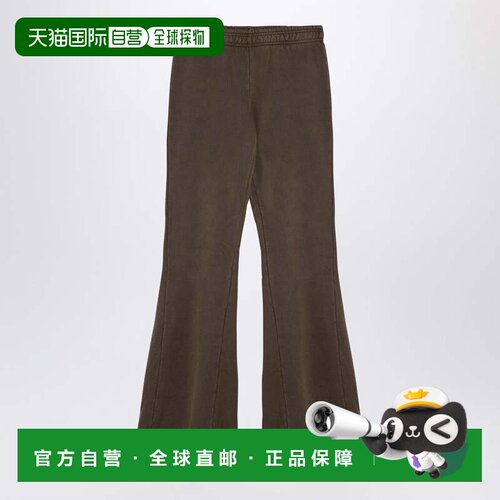1h可退 香港直邮Entire Studios 女士 棉质浅褐色喇叭裤子 ES2303