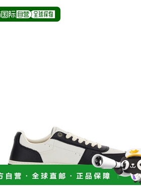 1h可退 香港直邮Represent 男士 黑色皮质运动鞋 MLM911810127