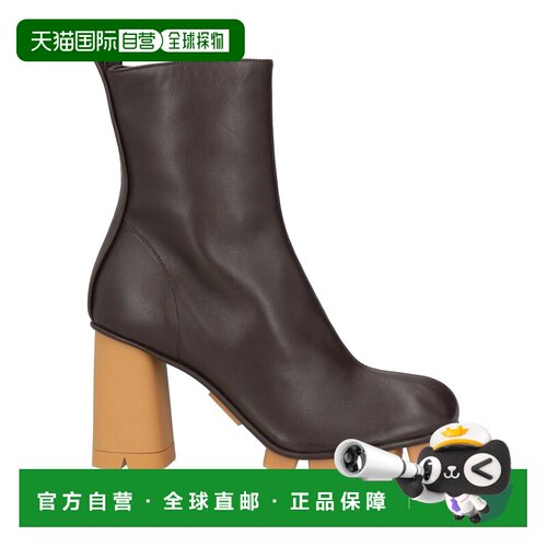 香港直邮Bottega Veneta 葆蝶家 女士 脚踝靴 brown棕色 舒适时尚