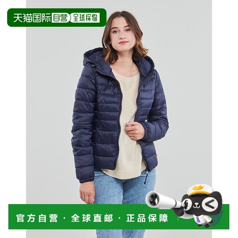 欧洲直邮Only 女士 ONLTAHOE HOOD JACKET OTW NOOS 羽绒服 蓝色