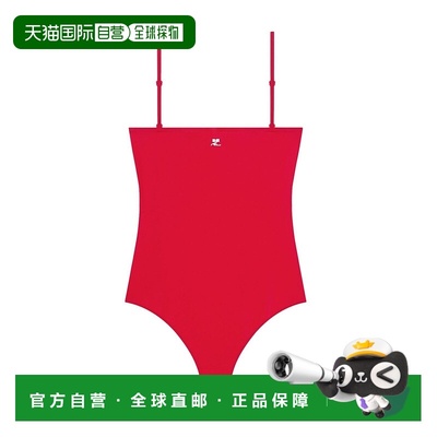 香港直邮Courreges 无袖连体泳衣 125JMB042PA0043