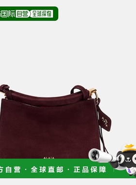 香港直邮Alaia 女士 Le Click 小号皮革肩包 red红色 舒适时尚