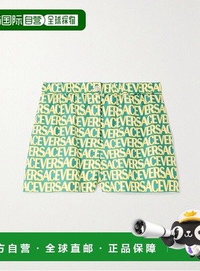 香港直邮Versace 范思哲 女士 ALLOVER 真丝短裤 10112911A08282