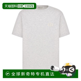 T恤 高級(jí)感 Icon 香港直郵Dior 短袖 時(shí)尚 943J605A0554迪奧正品
